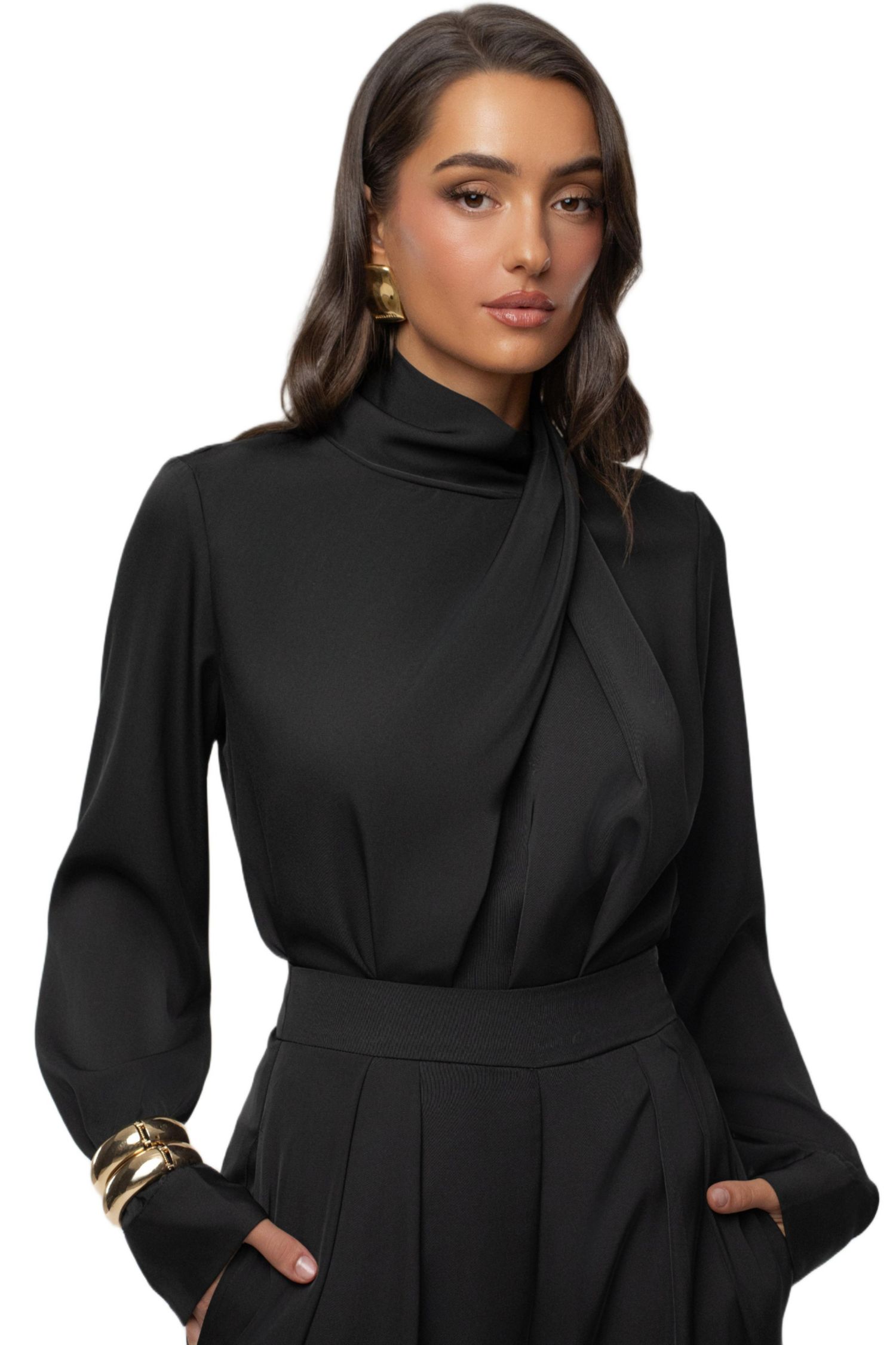 Women's Alexa Satin Blouse