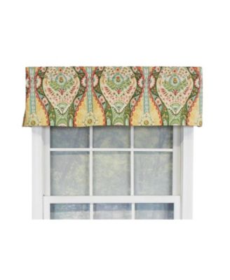 Brassiere Tailored 100% Cotton with Fully Lined 3" Rod Pocket Valnance for Windows 50" x 14"