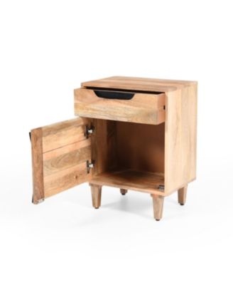 Wood Nightstand
