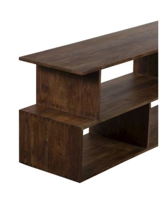 Portola Solid Acacia Wood TV Stand
