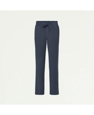 Petite Womens's Xenos 5-Pocket Classic Mid-Rise Scrub Pant