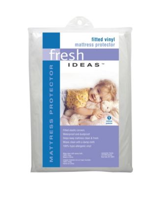 Fitted Vinyl Mattress Protector, Queen