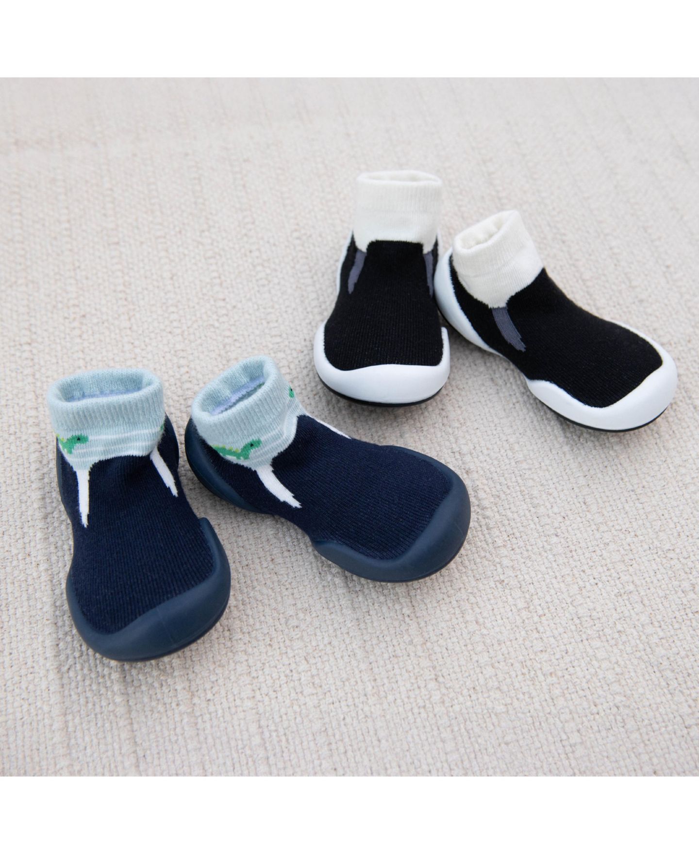 Обувь Komuello First Walk Sock Shoes Midnight Dash для мальчиков-малышей — фото 9
