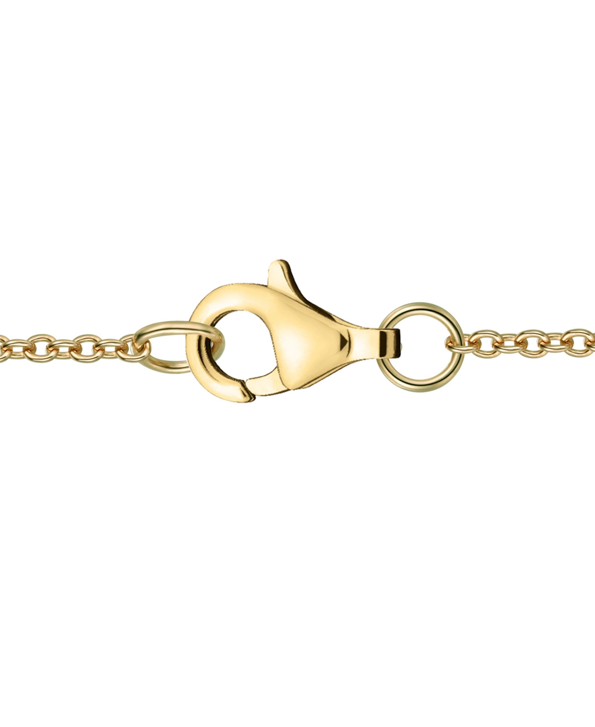 Macy's Sapphire (7/8 ct. t.w.) And Diamond (1/3 Necklace 14k White Gold (Also Available Emerald & Ruby)