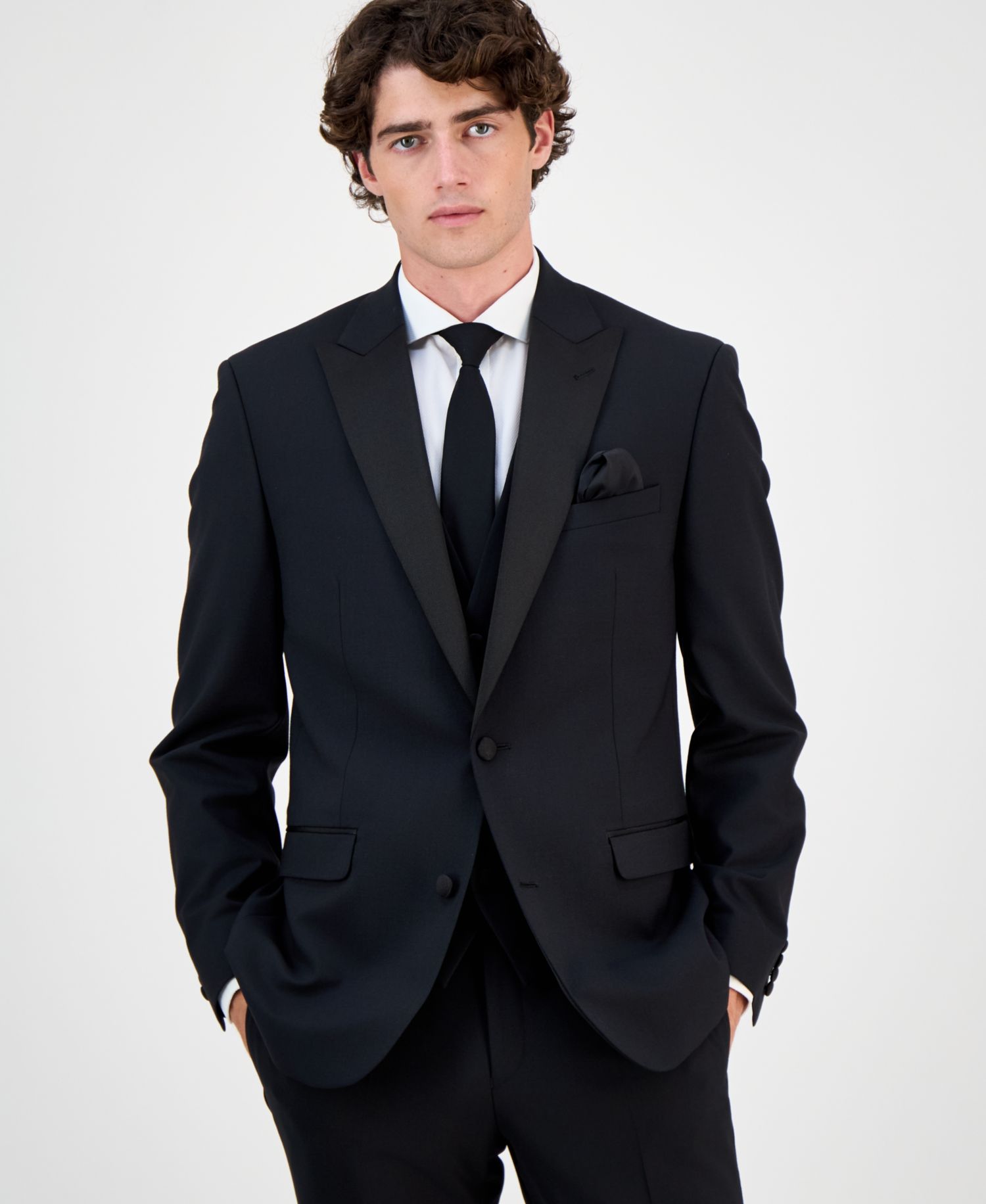 Men's Slim-Fit Tuxedo Jacket Separates