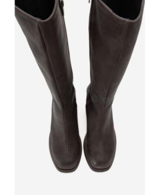 Carm Nubuck Platform Mid Calf Boot (Women)