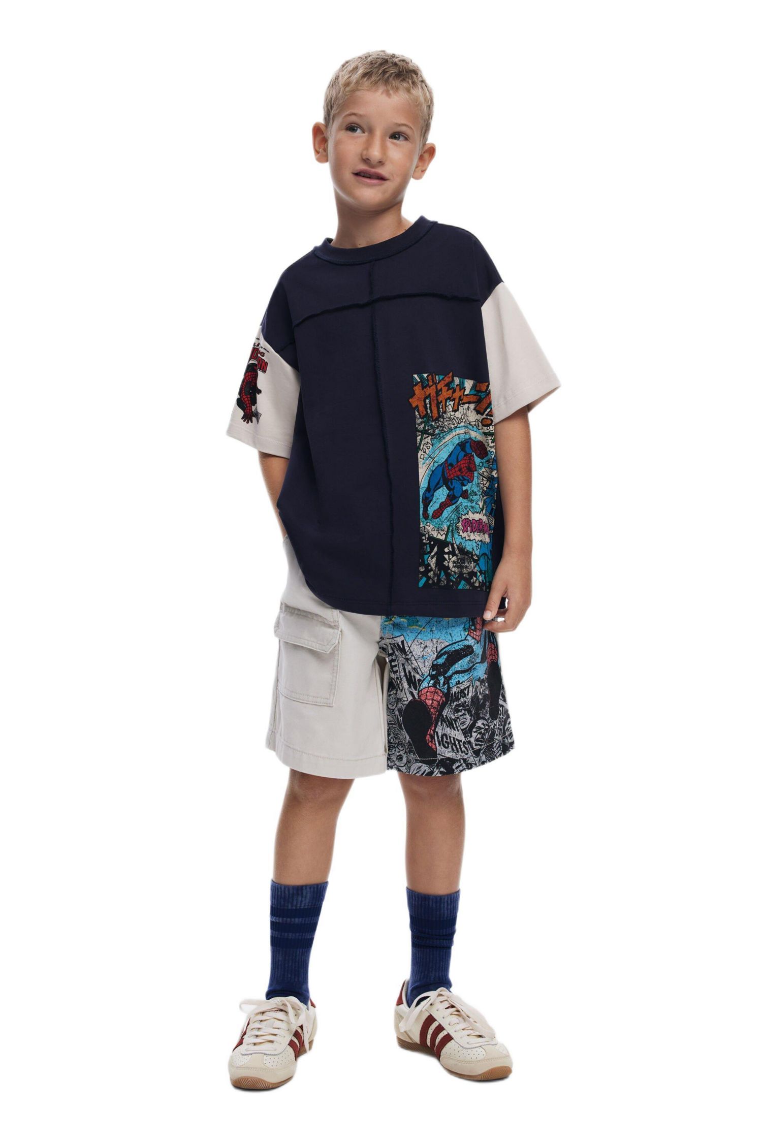 Boys's Spiderman Comic T-Shirt