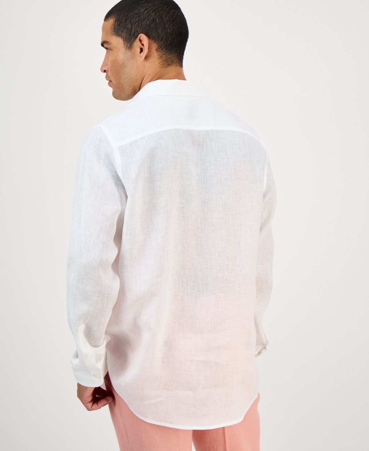 Club Room Men's 100% Linen Shirt