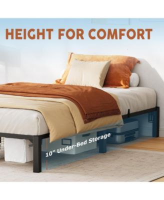 Twin Size Metal Heavy Duty Platform Bed Frame