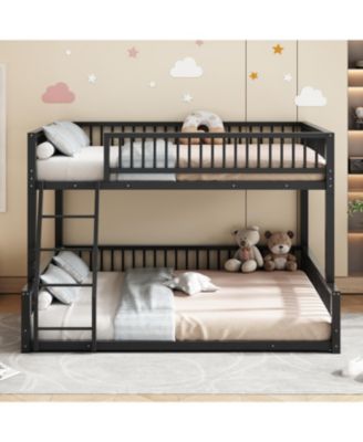 Bunk Bed Frame, Ladder & Guardrails