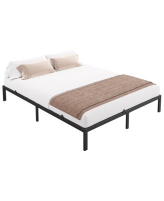 Twin Metal Bed Frame for Kids Safe Rounded Corners Design Enhanced Protection