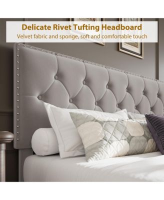 King Size Bed Frame with 2 Storage Drawers