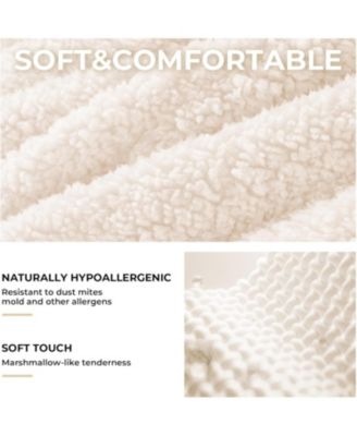 Princess Bed Frame with LED Headboard & Storage Drawers, Adjustable Boucle Platform Bed for Girls, No Box Spring Needed