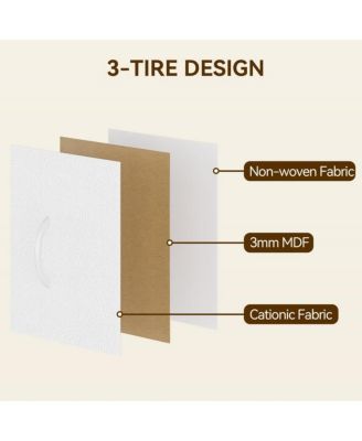 15-Drawer Modern Tall Dresser, 48" Fabric Storage Chest, Steel Frame, Wood Top, Bedroom, Closet, Living Room