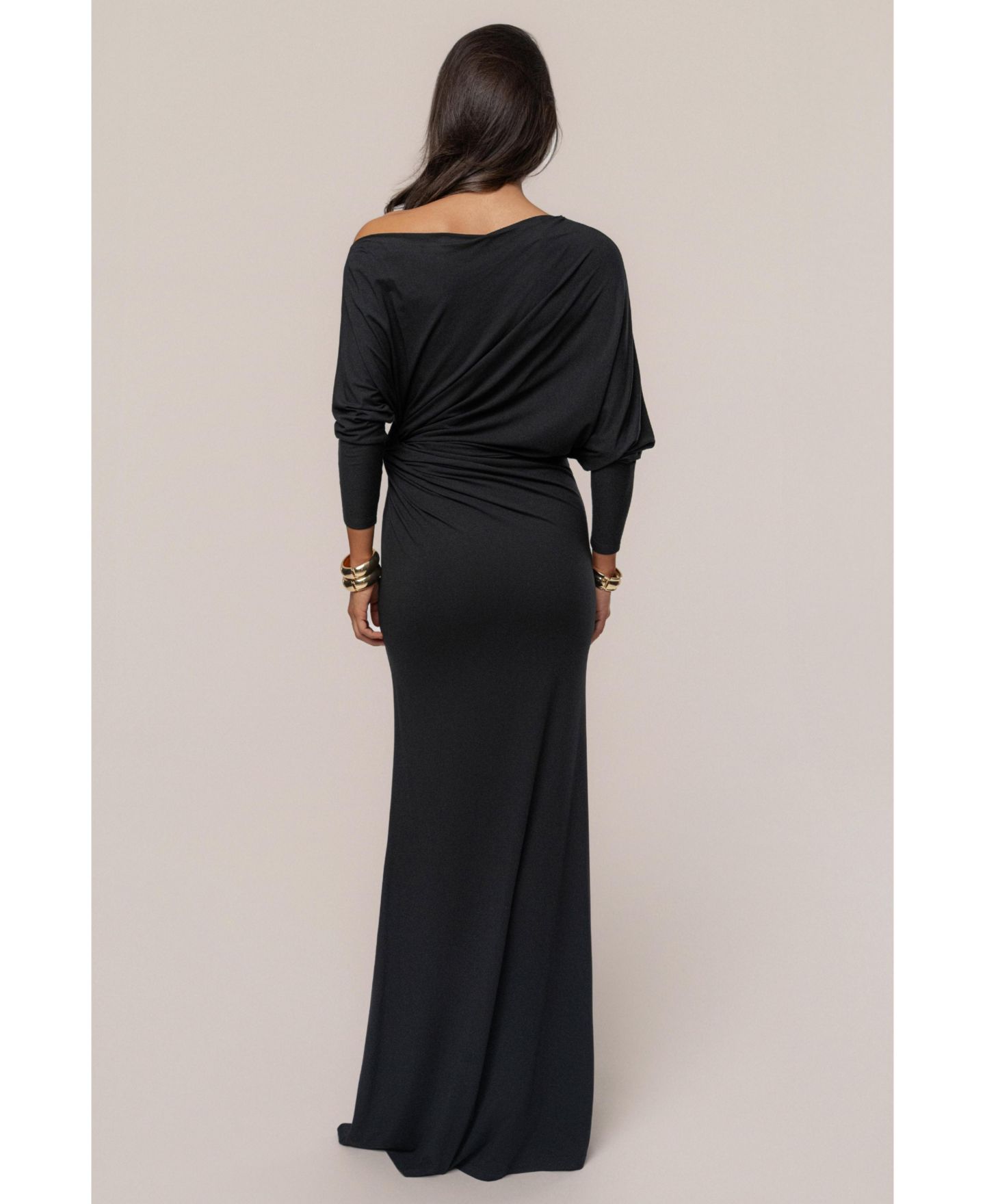 Женское платье JLUXLABEL Eternal Obsession Maxi, цвет: Чёрный — фото 9