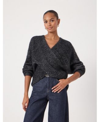 Women's Betty Wool Blend Metallic Sweater