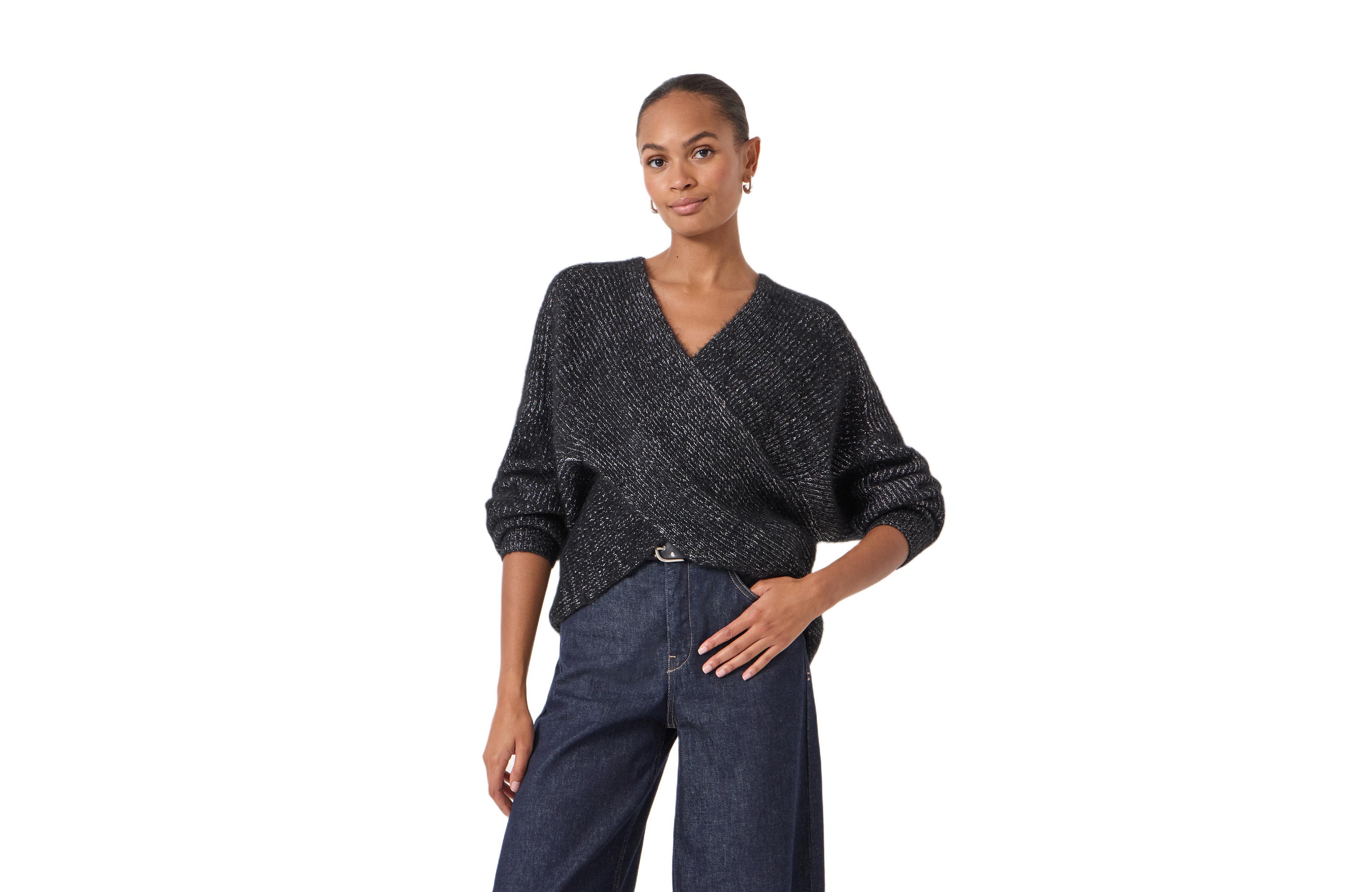 Hush Women's Betty Wool Blend Metallic Sweater