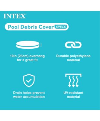 28032E 15 Foot Round Above Ground Swimming Pool Cover, (Pool Cover Only)