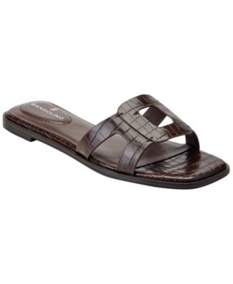 Women's Vienma Square Toe Flat Slip-On Sandals