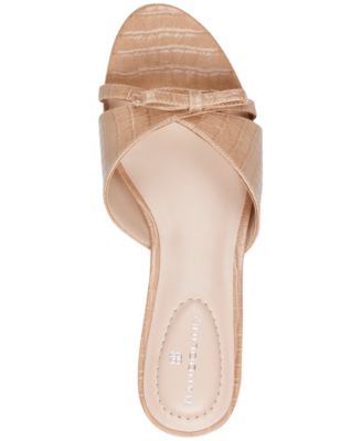 Women's Rissie Bow Kitten Heel Dress Sandals