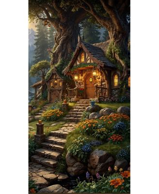 Forest Cottage 500 piece Jigsaw Puzzle for Adults