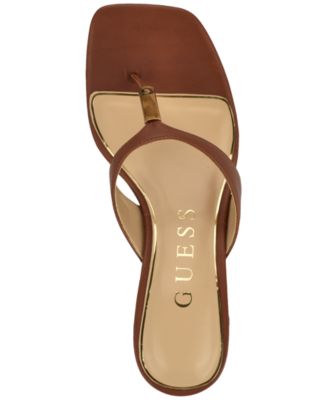 Women's Yaiza Leather Block Heel City Sandals