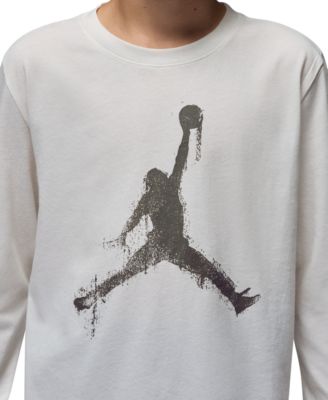 Boys' 8-20 Jumpman Drips Long-Sleeve T-Shirt