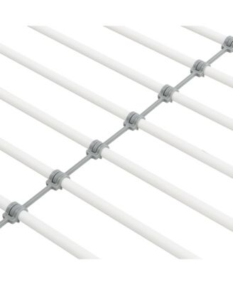 Metal Bunk Bed Twin Over Twin, No Box Spring Needed, Easy Assemble