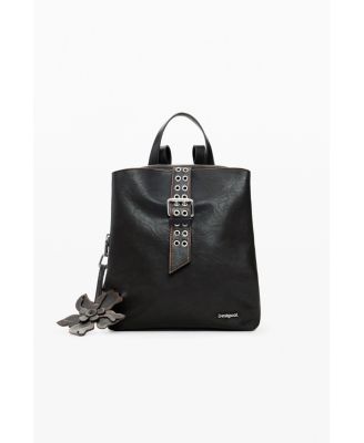 Women's Small backpack appliques flowers