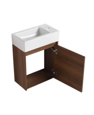 Streamdale 18" Compact Floating Vanity with Sink