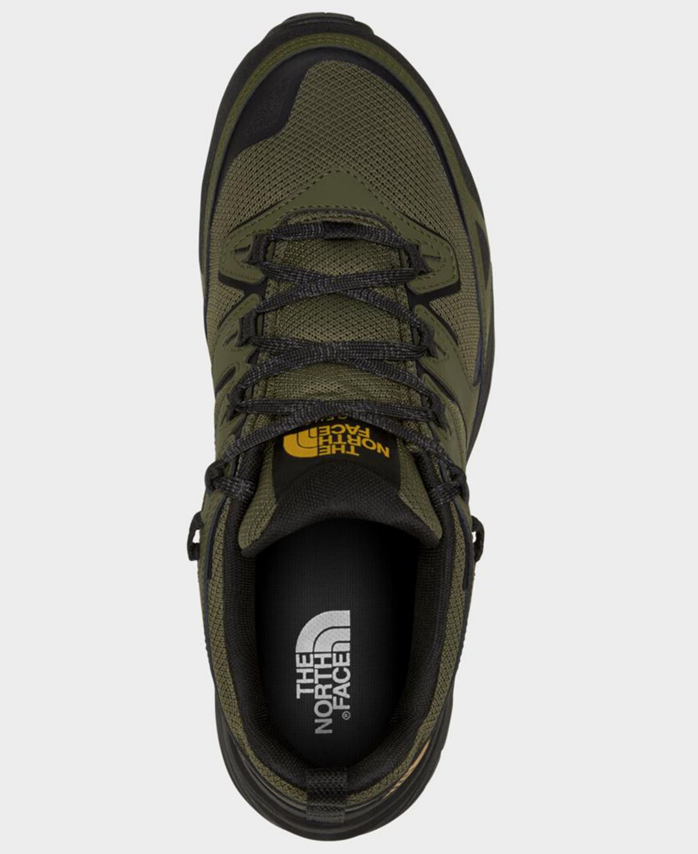 Мужские кроссовки The North Face Hedgehog 3 Waterproof Lace-Up, цвет: Серо-коричневый зелёный / Чёрный — фото 3