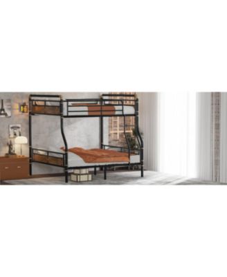 Full XL/Queen Metal Bunk Bed