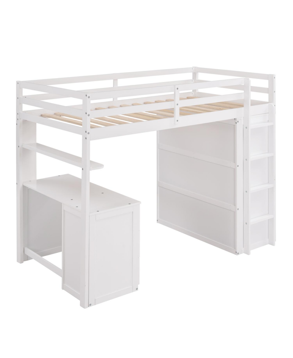 Streamdale Furniture Twin Loft Bed with Drawers