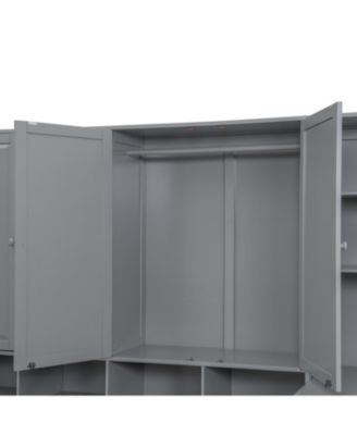 Daybed with Drawers & All-in-One Cabinet