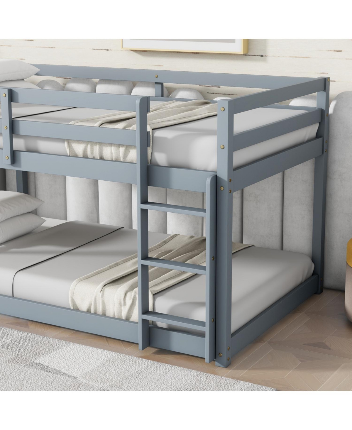 Streamdale Furniture Solid Wood Twin Bunk Bed