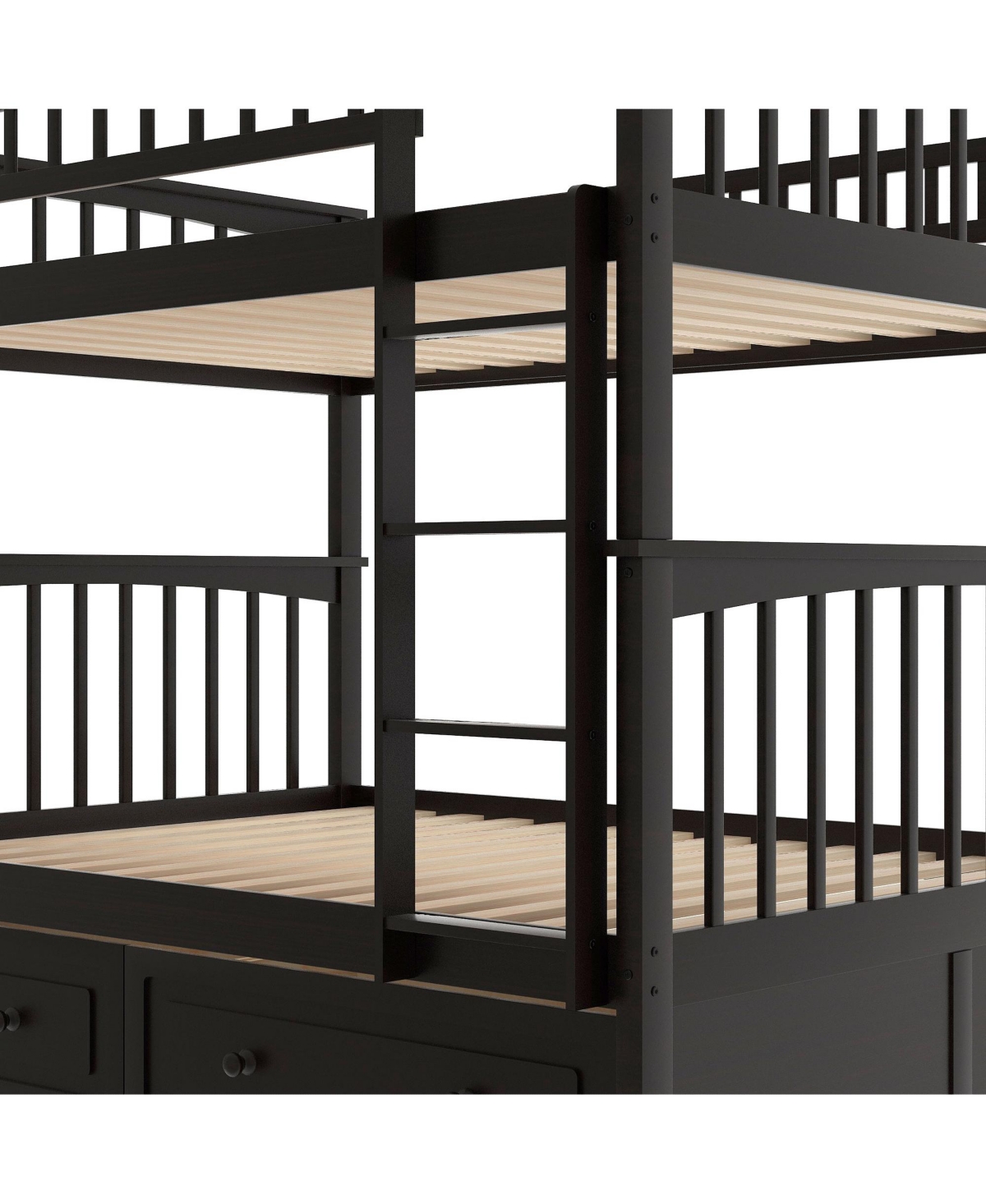 Streamdale Furniture Full over Full Bunk Bed w/ Drawers, Convertible