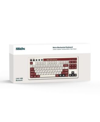 Retro Programmable Bluetooth Wireless Mechanical Gaming Keyboard - Fami Edition - 85HA01