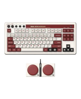 Retro Programmable Bluetooth Wireless Mechanical Gaming Keyboard - Fami Edition - 85HA01