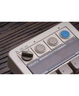 Retro 18 Wireless Mechanical Number Keypad and Calculator for Windows and Android - Fami Edition