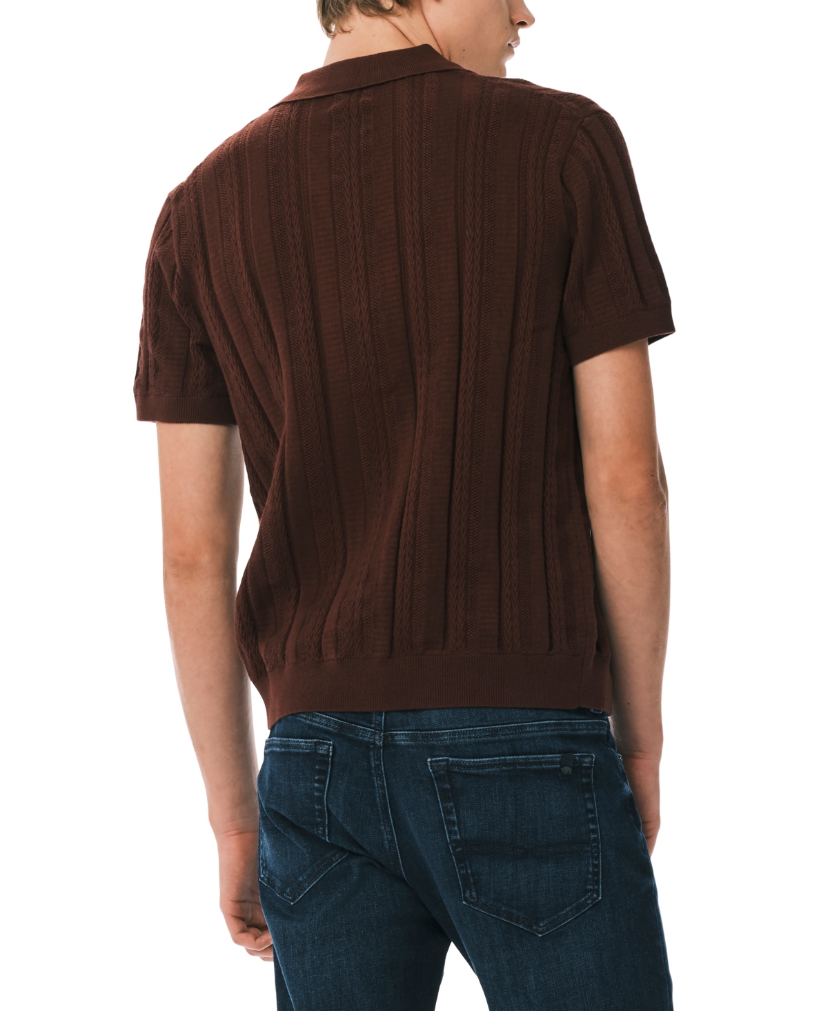 Buffalo David Bitton Men's Wasko Button-Up Sweater Shirt