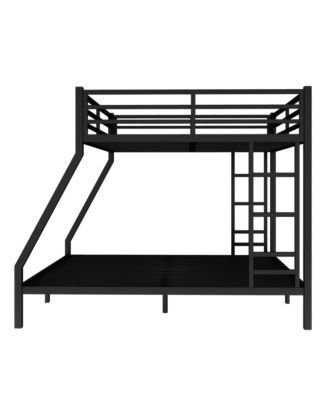 Streamdale Metal Queen over King Bunk Bed, Space-Saving