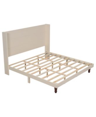 Streamdale Elegant High Headboard Bed 54" Tall, King Size