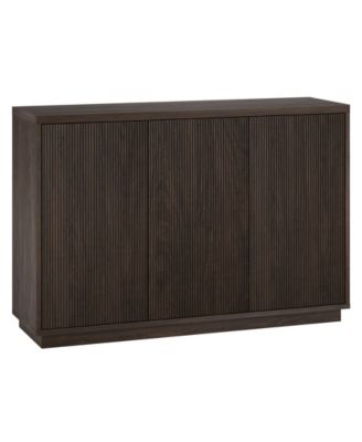 Alston 48" Wide Rectangular Fluted Buffet Table