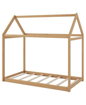 + Twin Size + Wood + House Design + Bed