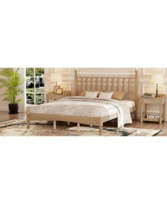 Wood Platform Bed