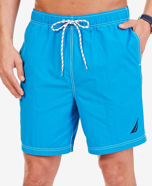 Nautica Big and Tall Men's Mariner 8 1/2" Swim Trunks & Reviews