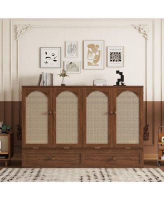 Queen Murphy Bed - Walnut