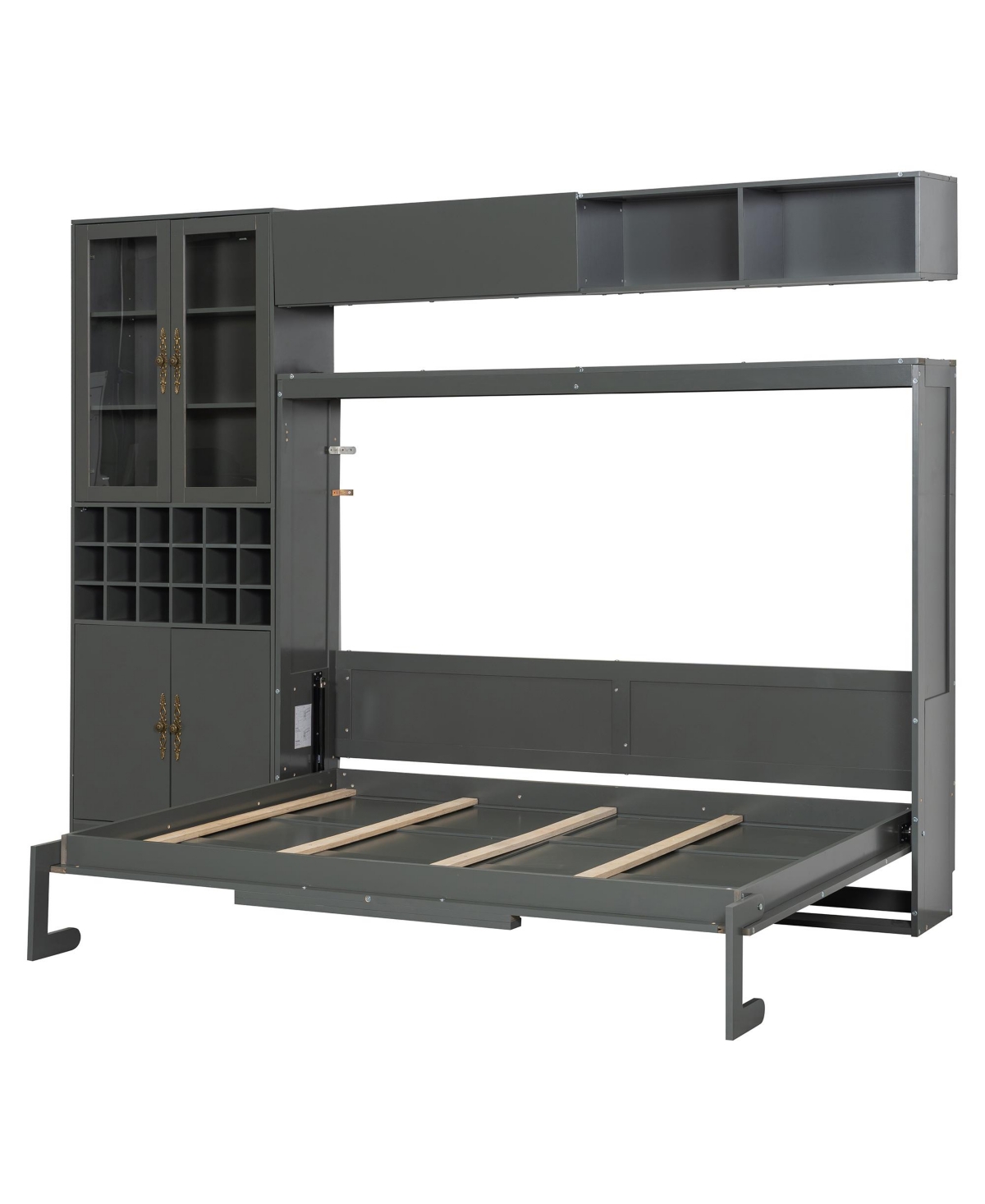 Streamdale Furniture Full Size Murphy Bed Wall Bed with Sofa