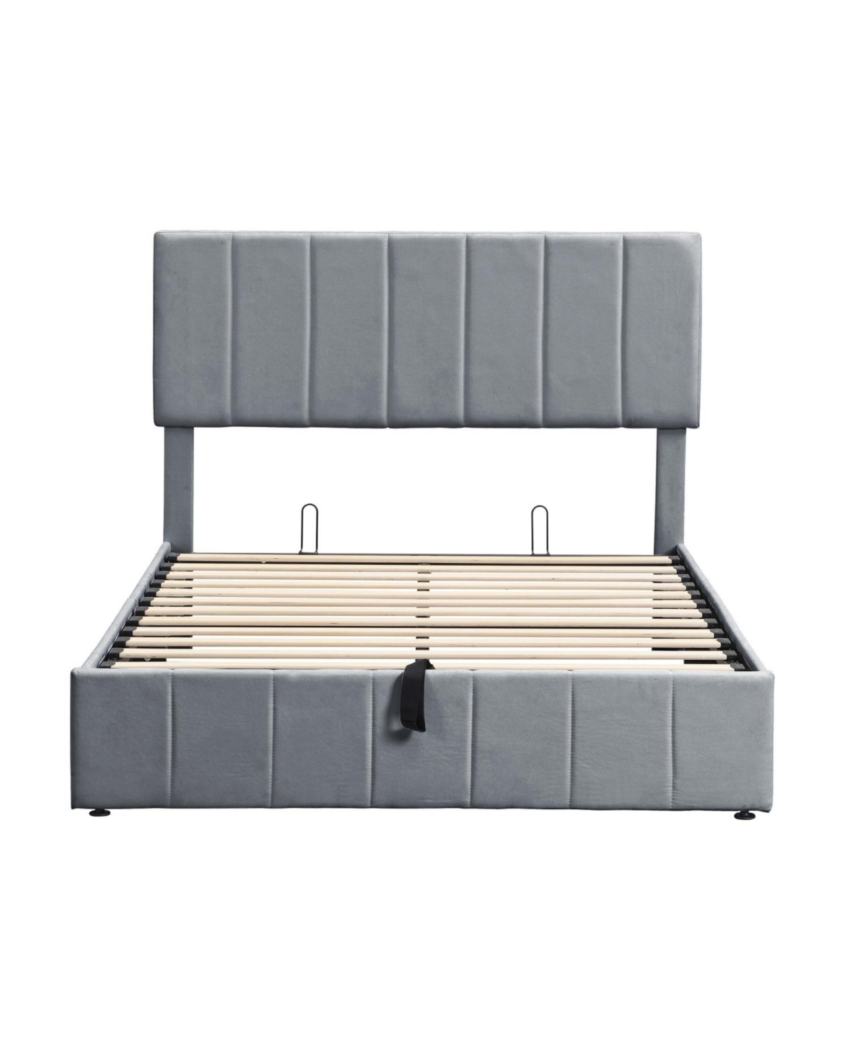Streamdale Furniture Upholstered Platform Bed w/ Hydraulic Storage
