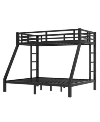 Metal Twin XL/Queen Bunk Bed